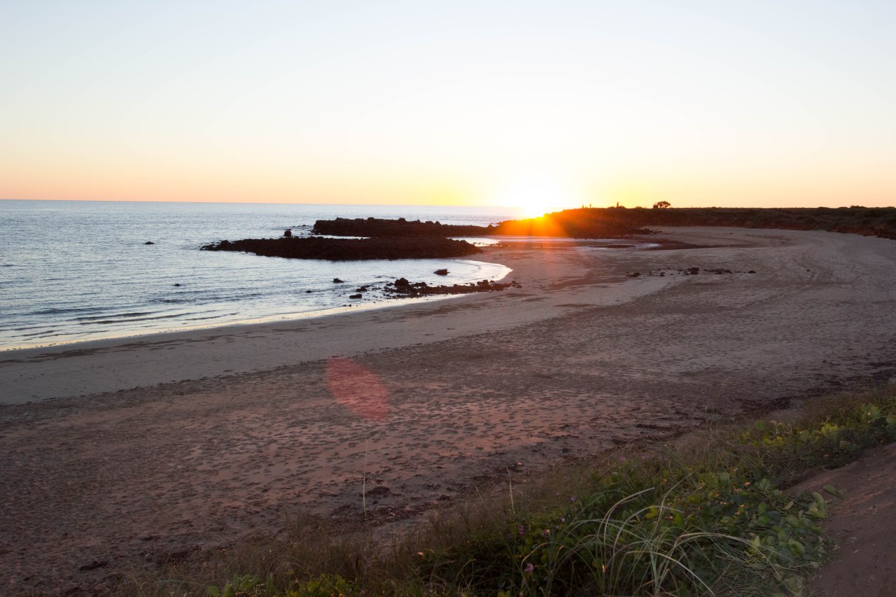 Lounging at Middle&nbsp;Lagoon